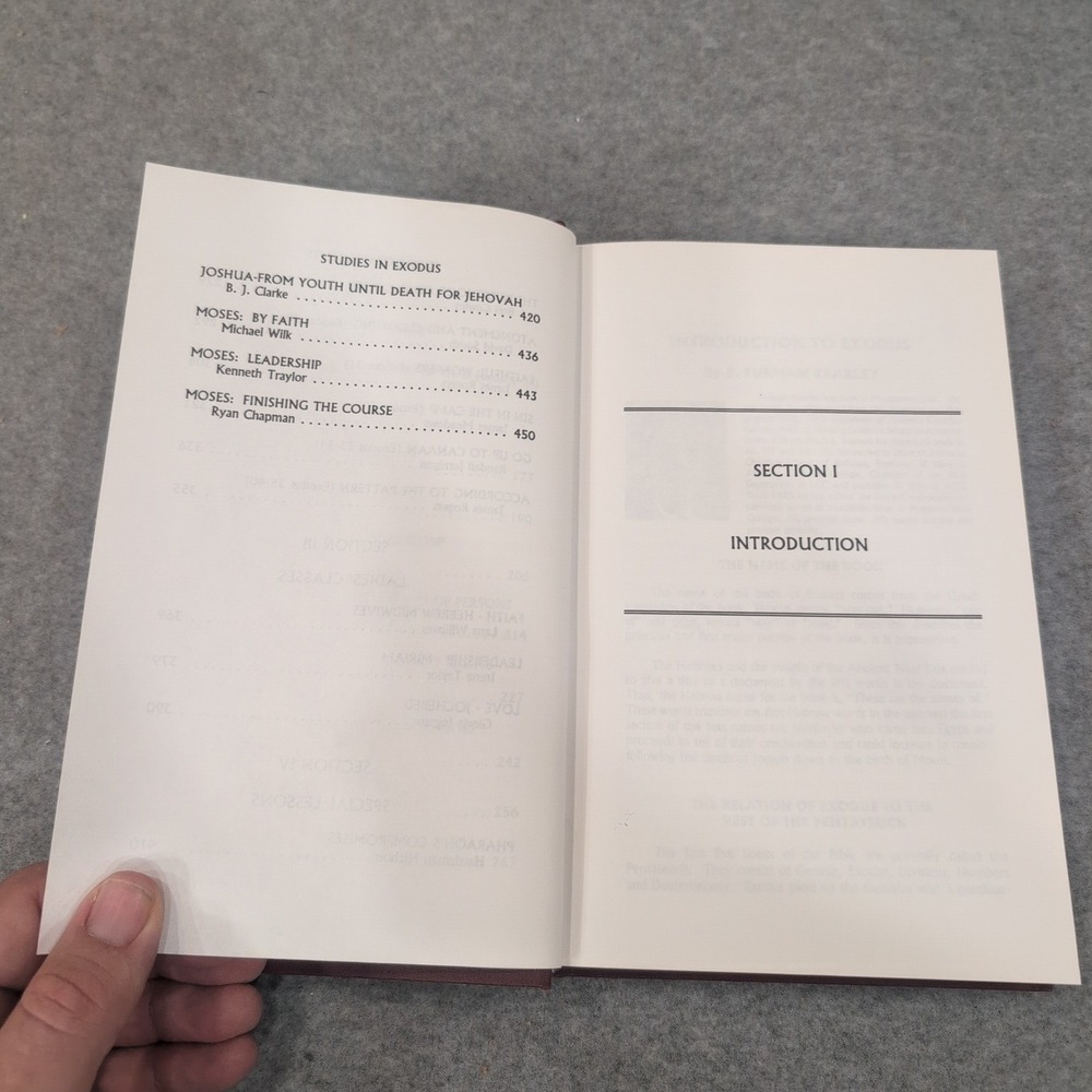 Studies in Exodus 1997 East Tennessee School of Preaching Lectureship Hardcover - Picture 7 of 7